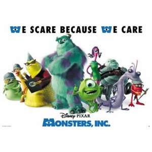  MONSTERS, INC.   Movie Postcard