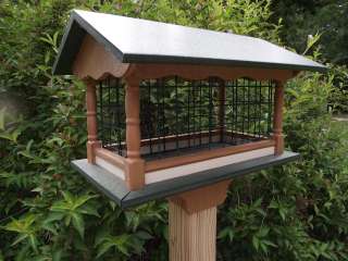 Large Poly BirdFeeder Amish Rectangle Handcrafted Homemade Handmade 