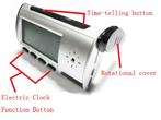 Digital Clock Alarm DVR Camera Hidden Camcorder Detector Motion Video 