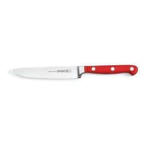  Mundial 5100 Series 5 Inch Steak Knife with Serrated Edge, Red 