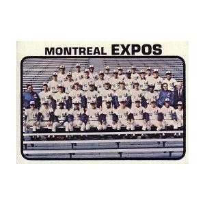    1973 Topps #576 Montreal Expos Team Card
