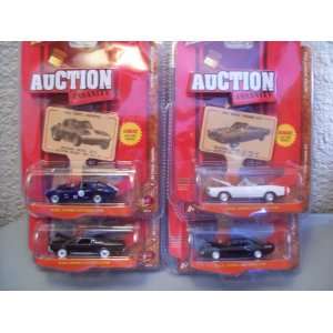  Johnny Lightning 2008 Auction Insanity Four Car Set Toys & Games