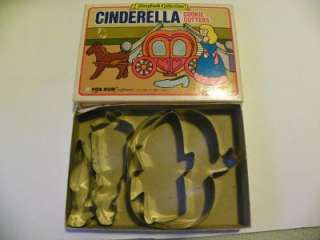 Vintage Fox Run Metal Cinderella Cookie Cutter Storyboo  