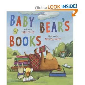    Baby Bears Books (9780152052904) Jane Yolen, Melissa Sweet Books