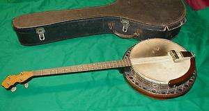 Antique 4 string banjo good condition  