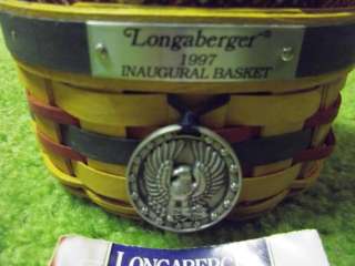 Longaberger 1997 Inaugural Basket Combo  