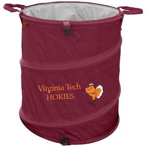  Virginia Tech Hokies NCAA Collapsible Trash Can Sports 