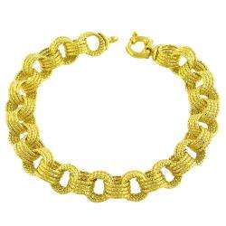 14k Yellow Gold 8.5 inch Link Bracelet (11 mm)  