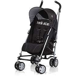 Rock Star Baby Turbo Stroller in Black  