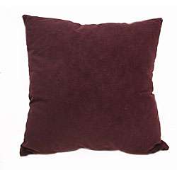   16 inch Square Eggplant Throw Pillows (Set of 2)  
