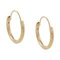 14k Gold 10 mm Mini Hoop Earrings Today $29.49 