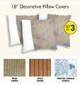 Decorative Pillow Covers (3 piece set)  