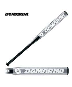 DeMarini DXRAW Raw Steel Slow Pitch Softball Bat  