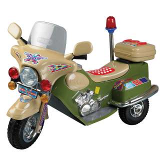 Lil Rider™ Green Machine Police Bike Battery Operated 886511002005 