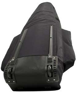 CaddyDaddy CDX 10 Golf Travel Bag with Wheels and Shoe Bag   
