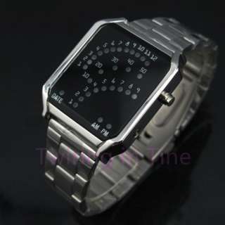   Luxury Sport Style 29 Blue Red LED Digital Date Wrist Watch  
