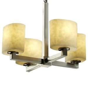   Chandelier by Justice Design Group   R132088, Finish Antique Brass
