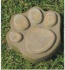 SMALL PAW PRINT PLASTER OR CONCRETE STEPPING STONE GARDEN MOLD 1018
