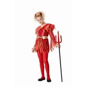  Sparkle Devil Girl   Child Large Costume Toys & Games
