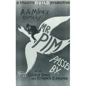  Mr. Pim Passes By (Broadway)   Movie Poster   27 x 40 