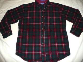 Pendleton Classic Wool Tartan Plaid Shirt sz L  