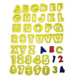  CLAYTRONICS ALPHABET CUTTERS + NUMBERS0 9