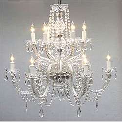Venetian style All crystal 12 light Chandelier  