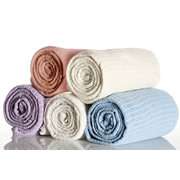 Baby Cellular Blanket Pram Crib Moses Basket Bedding 100% Cotton 