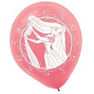    Disney Tangled Latex Balloons 6ct [Toy] [Toy] Toys & Games