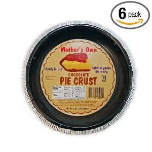 MOTHERS Chocolate Pie Crust, 6 Ounce Grocery & Gourmet Food