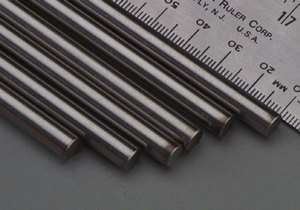 NEW K&S Round Stainless Steel Rod 1/4 (6) 7139 NIB 614121071391 
