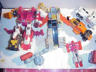 VIntage Transformers Generation 1 Action Figure Lot  