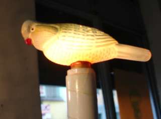 Vintage NOS milk glass bird shape light bulb lamp lot of 8  