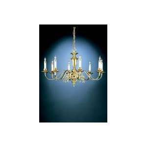   Flemish Chandelier   2738/8 / 2738/8 AB   Antique Brass/2738/8