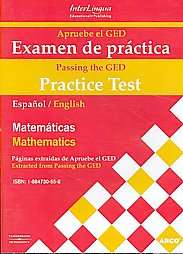 Apruebe el GED Examen De Practica / Passing the GED Practice Test 