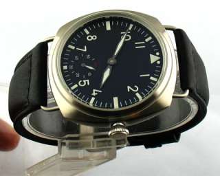 Parnis man 47mm Special@6 mechanical watch 6498 E314  