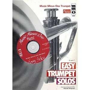com Music Minus One Trumpet Easy Trumpet Solos Volume 1 (Sheet Music 