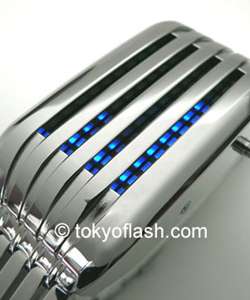 Tokyo Flash Mens Barcode LED Watch  