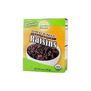  Organic California Raisins   6 oz