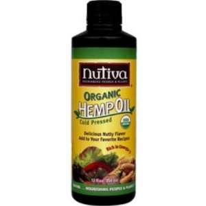  Organic Hemp oil 8oz   Nutiva