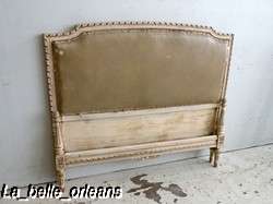 CHARMING SHABBY CHIC FRENCH LXVI TWIN BED OFF WHITE  