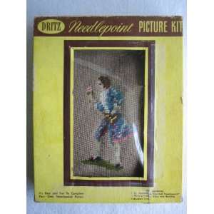  Vintage Dritz Needlepoint Picture Kit 