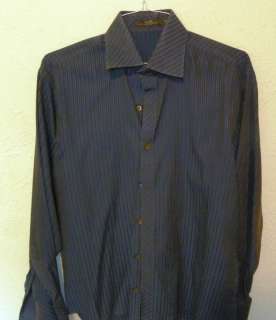 Mens H20 French Cuffed Long sleeve shirt, Size Large  