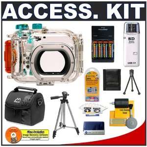 Accessory Kit for PowerShot A720 IS Digital Camera with Canon WP DC16 