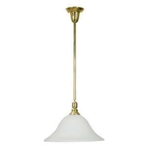  Livex 8092 02 Gas Light Pendant in Polished Brass