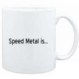  Mug White  Speed Metal IS  Music