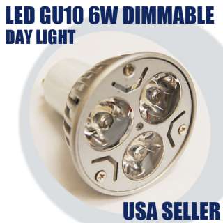 LED DIMMABLE GU10 12V 6W LED GU10 12V 6WATTS LIGHT LIGHTING LED BULB 