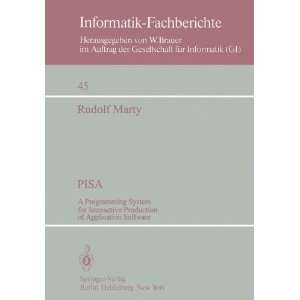   Software (Informatik Fachberichte) (9783540108252) R. Marty Books