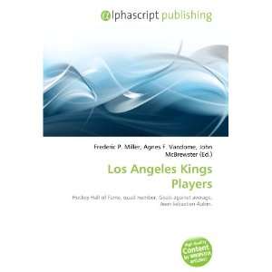  Los Angeles Kings Players (9786134226165) Books