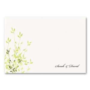    Reflect Folded Informal Note Card by Checkerboard 